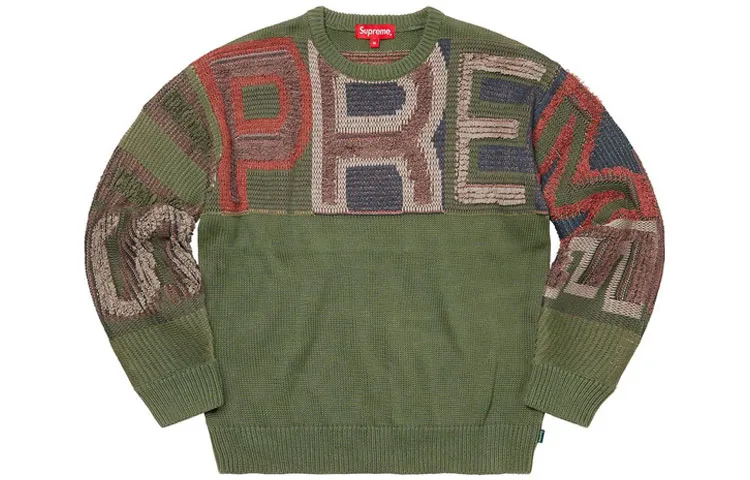 Supreme Chenille Logo Sweater