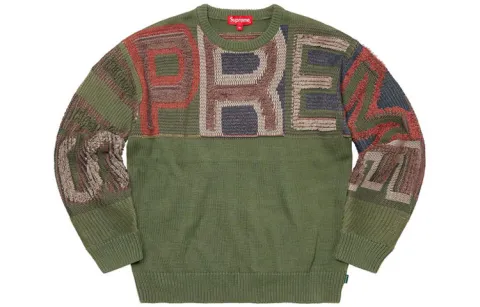Supreme Chenille Logo Sweater