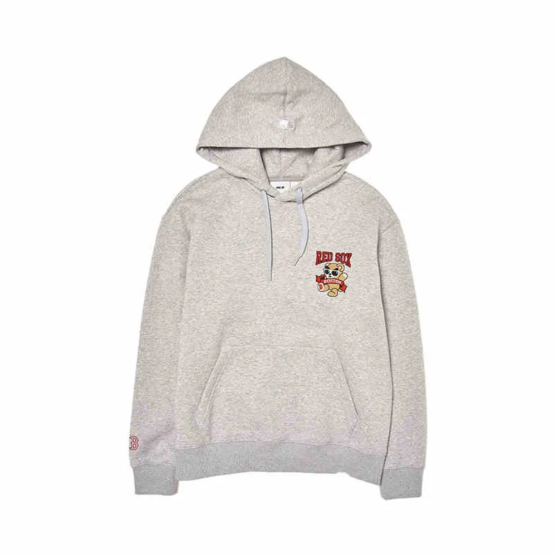 MLB Boston Red Sox Sweatshirt Unisex Heather Gray