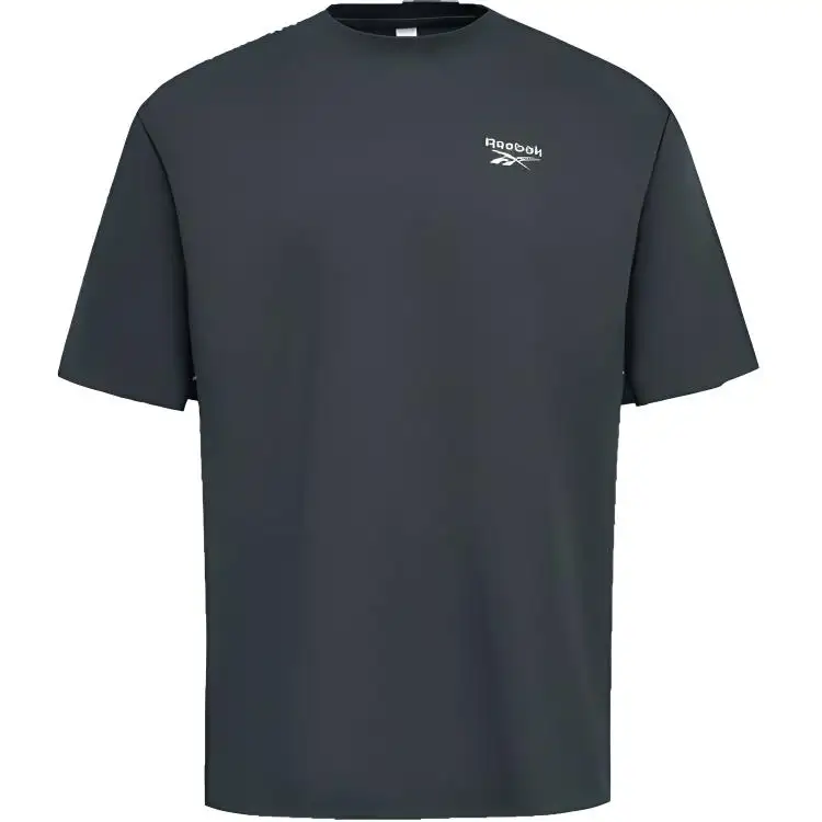 Reebok T Shirt Unisex Carbon Black