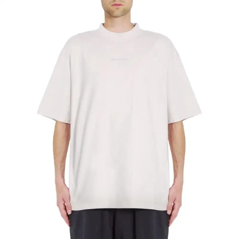 Balenciaga Logo Printed Medium Fit T Shirt
