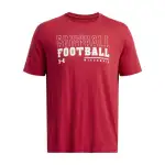 Under Armour Performance CottonCollegiate T Shirt Men's Red