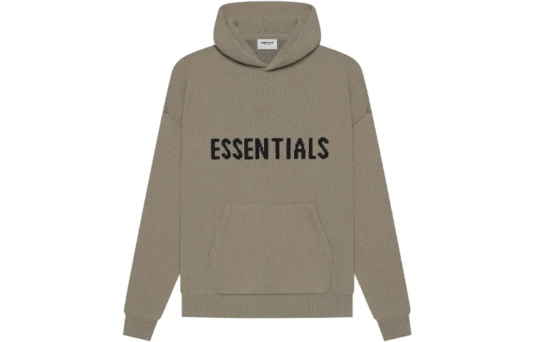 Fear Of God Essentials Knit Pullover Hoodie SS21
