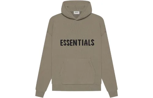 Fear Of God Essentials Knit Pullover Hoodie SS21