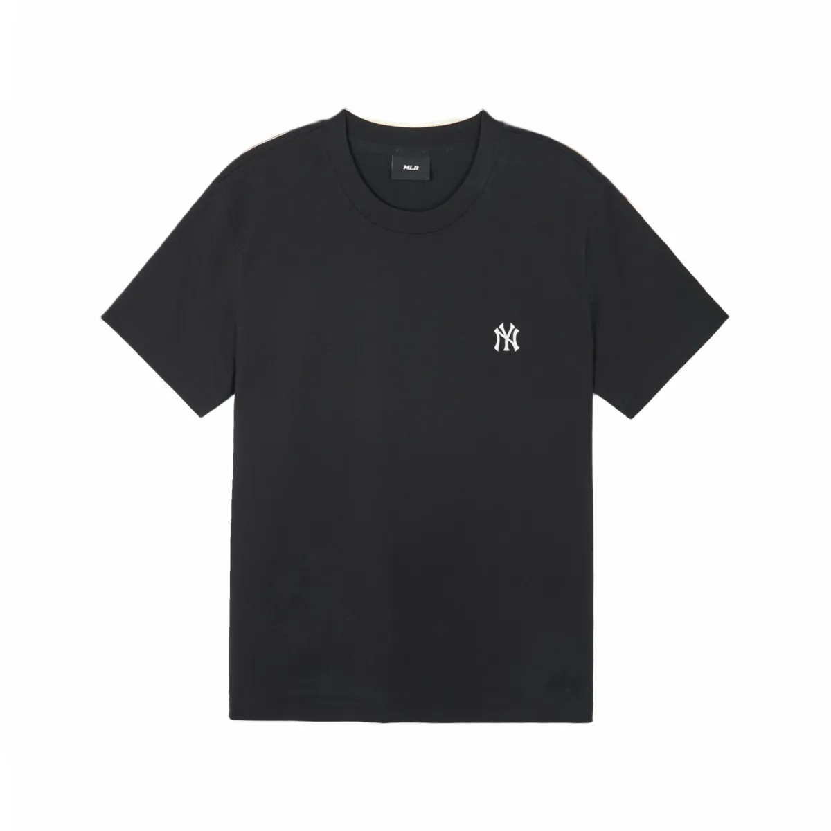 MLB New York Yankees T-Shirts Unisex Black Crew Neck Moderate
