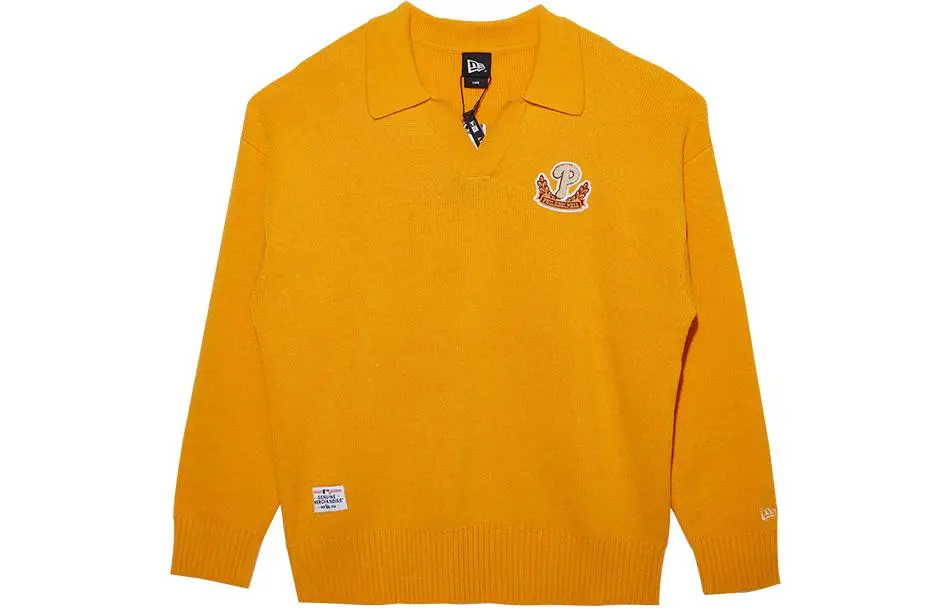 New Era FW22 Sweater Unisex Yellow