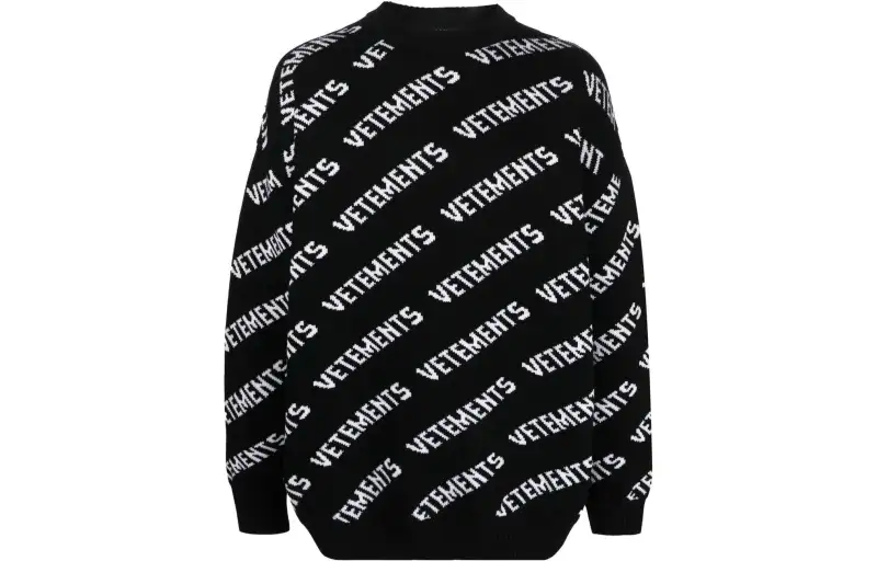 Vetements Intarsia knit Merino Jumper