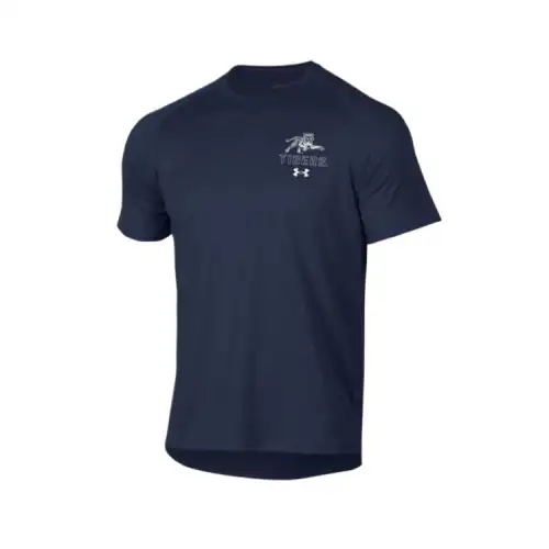 Under Armour TechCollegiate T Shirt Men's Blue