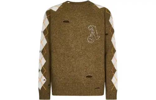 PALM ANGELS FW22 Sweater Men's Umber