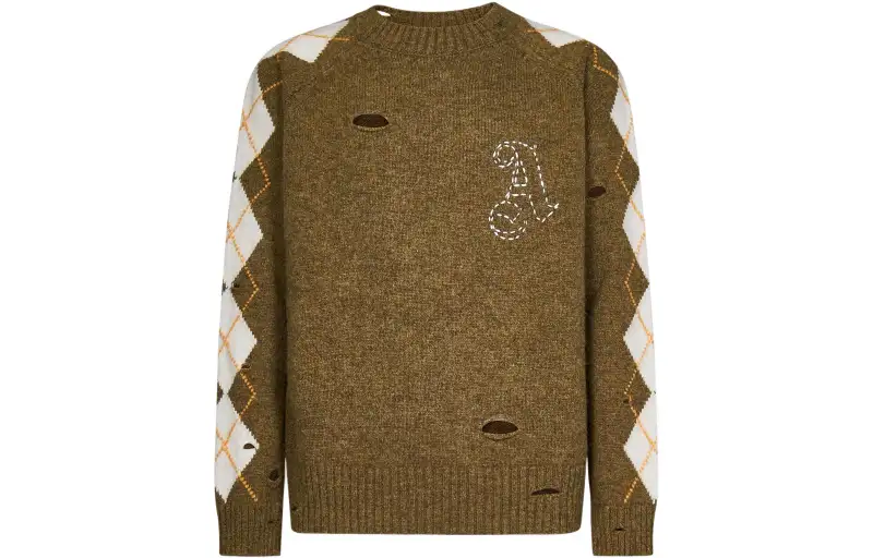 PALM ANGELS FW22 Sweater Men's Umber