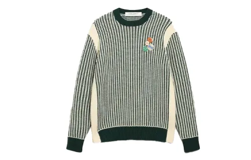 Golden Goose Sweater Men's White/Green