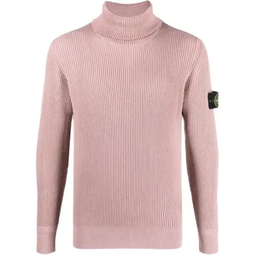 STONE ISLAND Sweater Men's Rose Pink