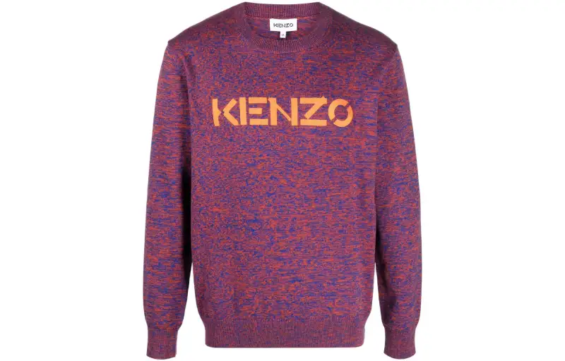 【Previous Season】logo-print cotton jumper