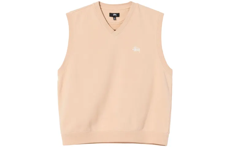Stussy Tank Tops Unisex V Neck Moderate Straight Fit