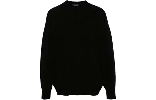 Balenciaga SS24 Sweater Loose Fit Men's Black