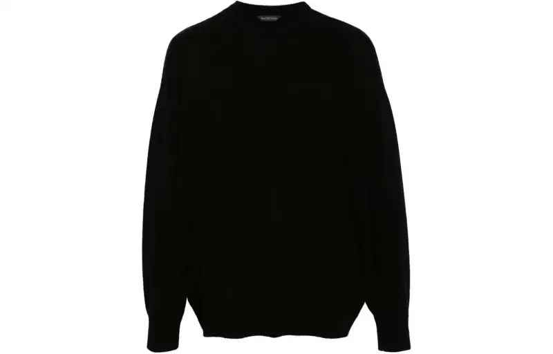 Balenciaga SS24 Sweater Loose Fit Men's Black