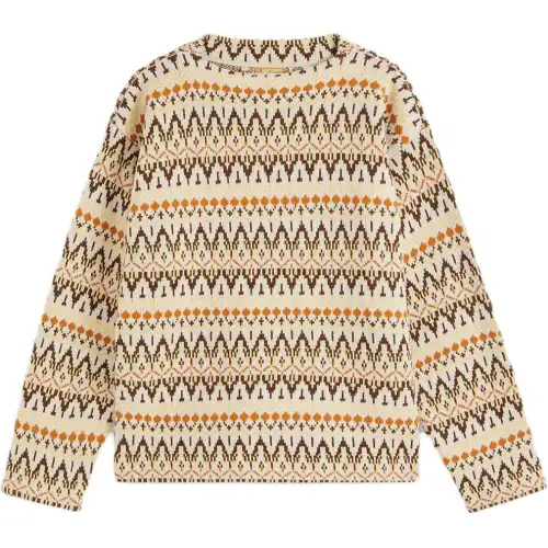 Levi's Patterned Crew neck Sweater