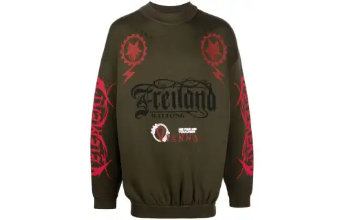 Vetements Maybe Mental Crewneck Jumper