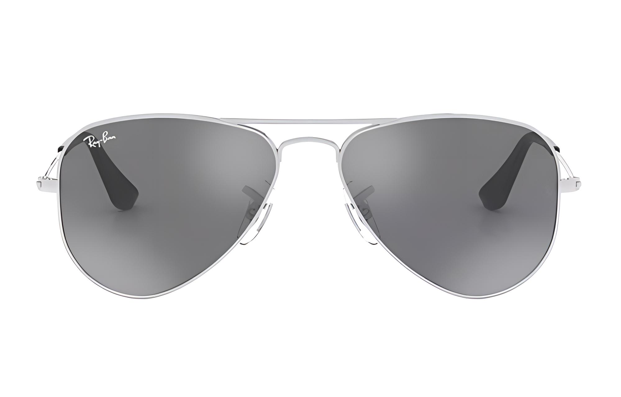 Детские очки RayBan (серебряные) — фото 3