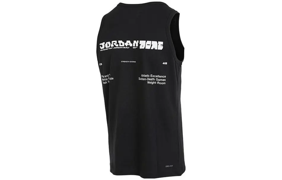 Nike Tank Tops Men's Black Crew Neck Moderate