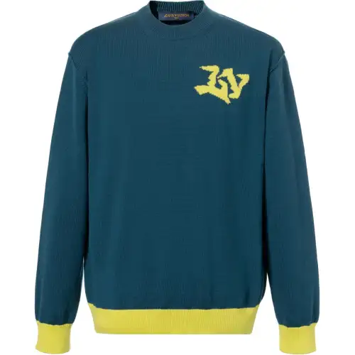 Louis Vuitton 2010s crew-neck knitted sweater