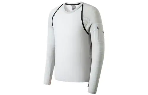 ANTA Knitwear Men's Gray Crew Neck Moderate Other