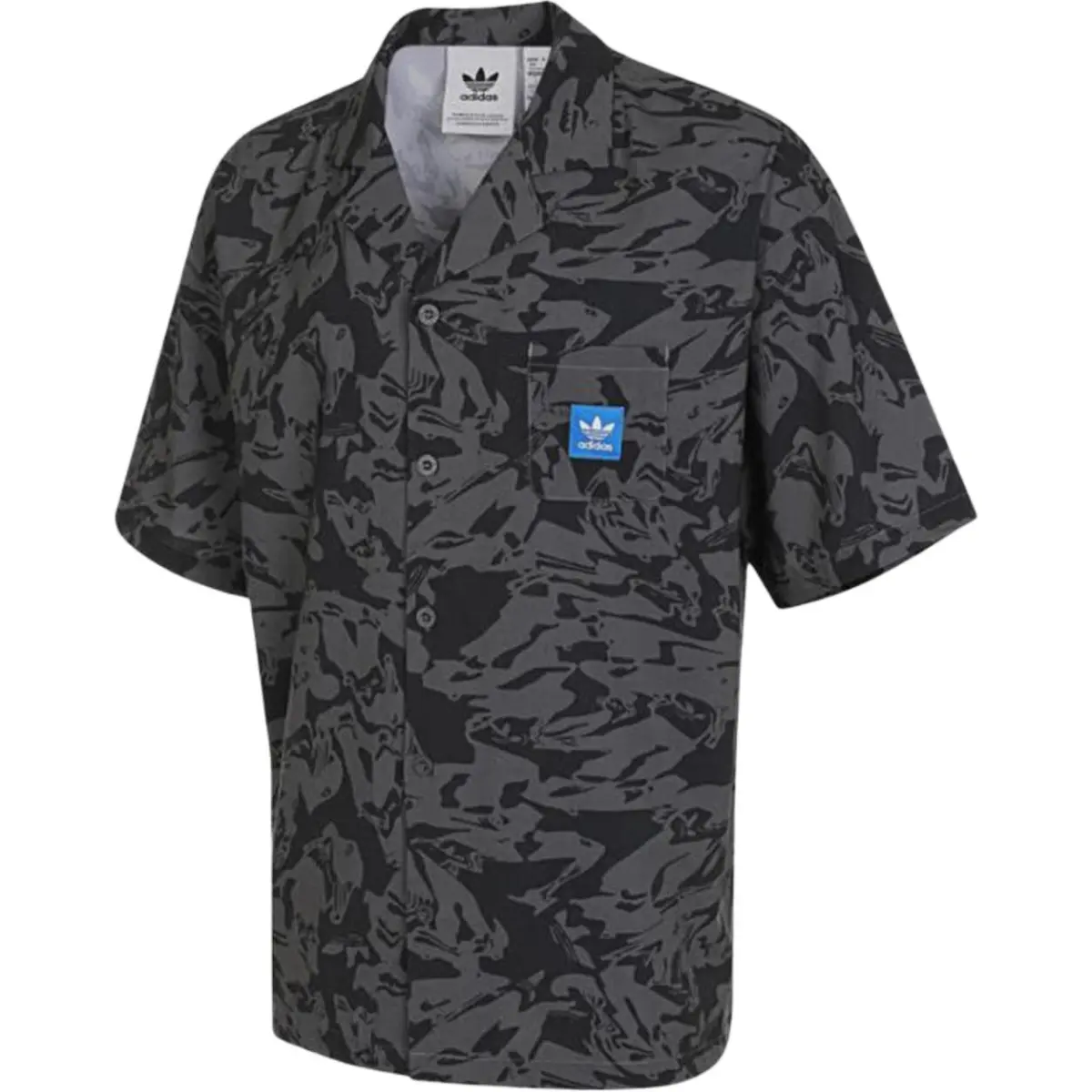 Adidas Originals Shirt Men's Black Gray
