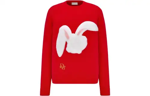 DIOR SS23 Chinese New Year SS23 Knitwear Men's Red