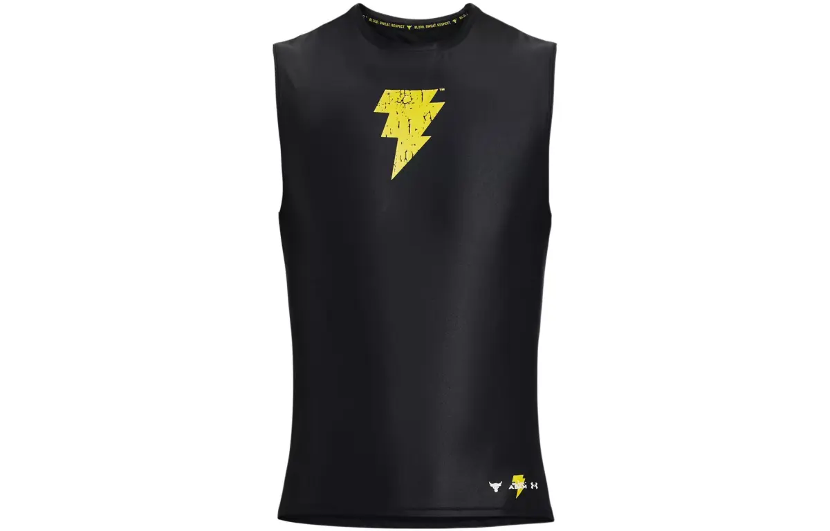 Under Armour Men's Project Rock HeatGear® Iso-Chill Adam Tank Black