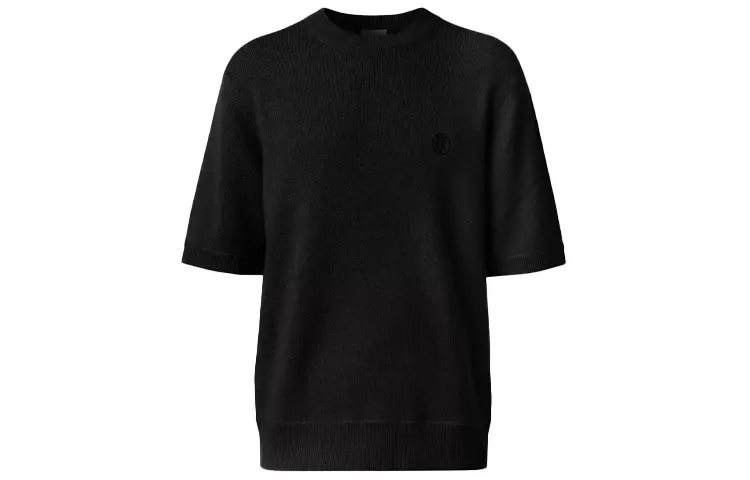 Burberry Crewneck Ribbed Cashmere Shirt