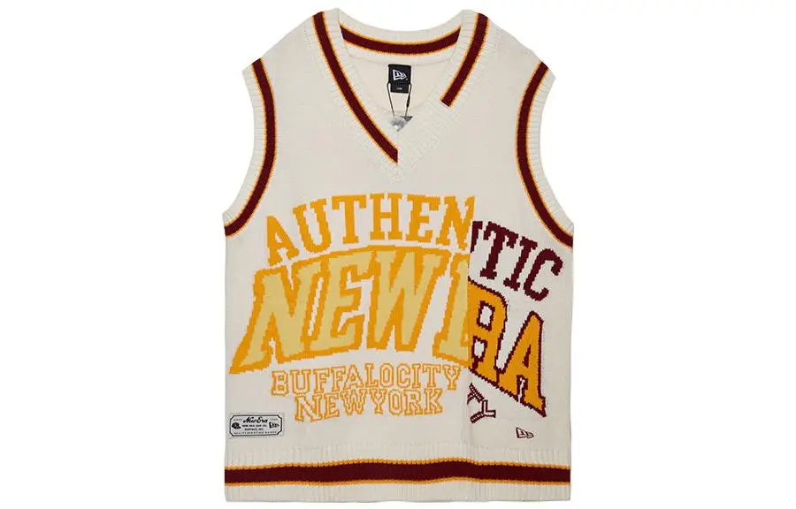 New Era Tank Top Unisex Ivory White