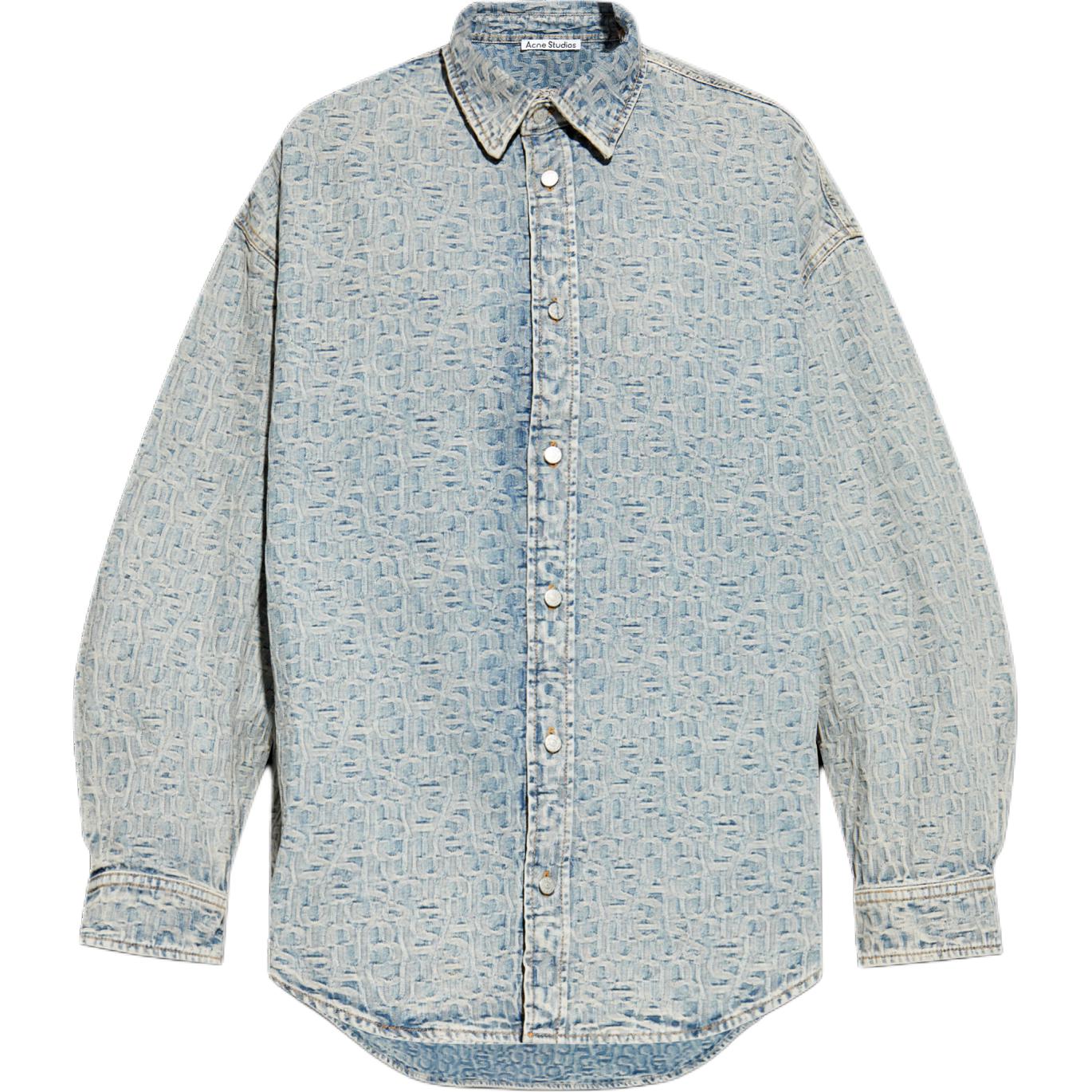 Мужская рубашка Acne Studios Denim (голубая)