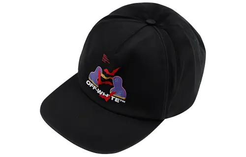 OFF WHITE Thermo Logo Printed Baseball Cap