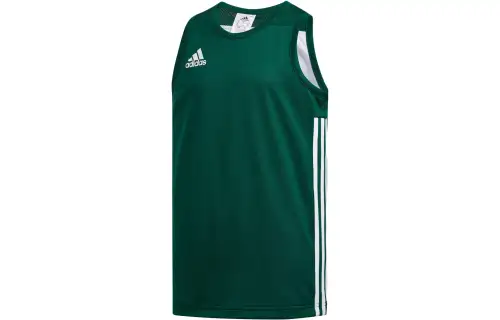 Adidas sportswear quick-drying basketball double-sided comfortable hurdles sleeveless green children's style