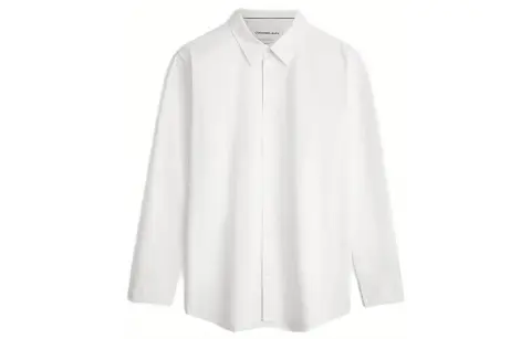 CALVIN KLEIN Shirt Men's Moon White