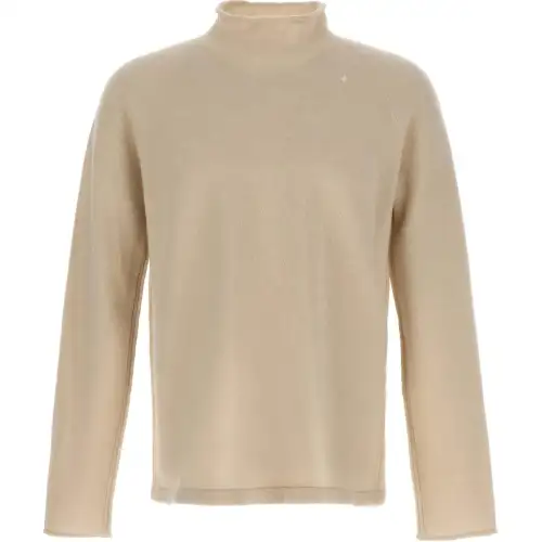 STONE ISLAND Logo Embroidered High Neck Jumper