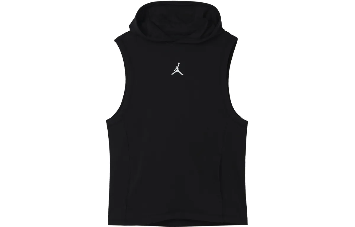 Jordan Dri-FIT Sport Men's Knitted Sleeveless Hoodie Black