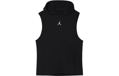 Jordan Dri-FIT Sport Men's Knitted Sleeveless Hoodie Black