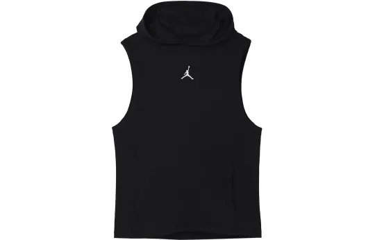 Jordan Dri-FIT Sport Men's Knitted Sleeveless Hoodie Black