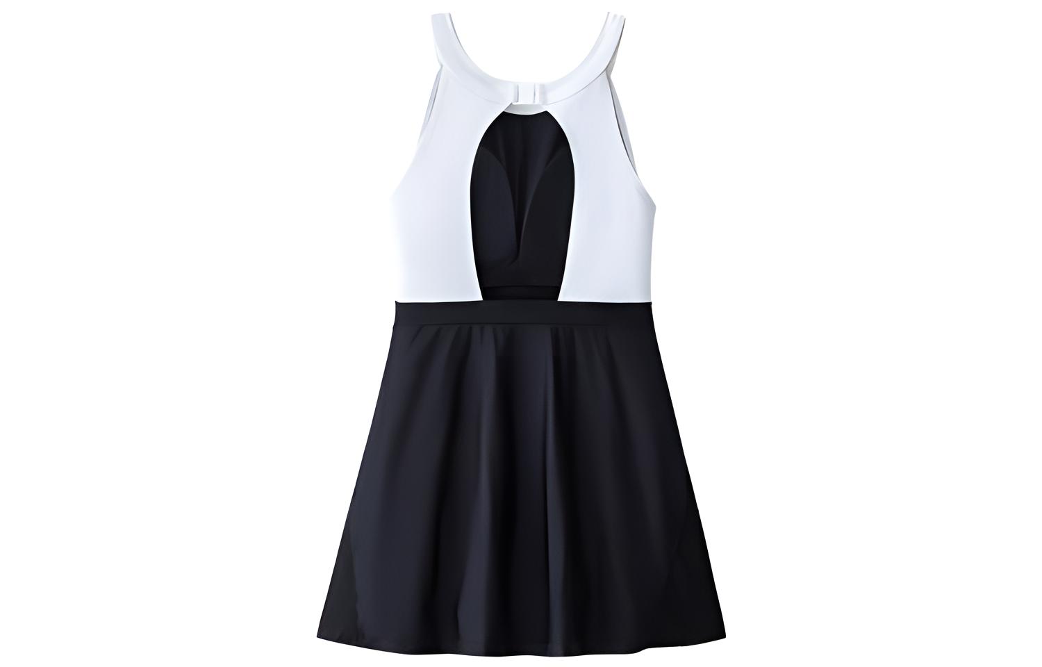Anta Swim Dresses & Skirts Women’s Basic Black/Pure White