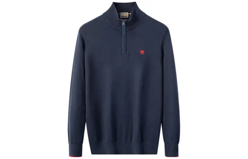 Timberland Sweaters Men's Blue Turtleneck Moderate Base Layer