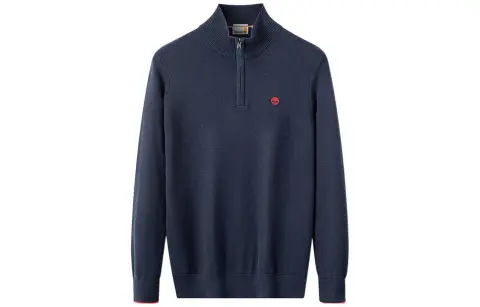 Timberland Sweaters Men's Blue Turtleneck Moderate Base Layer