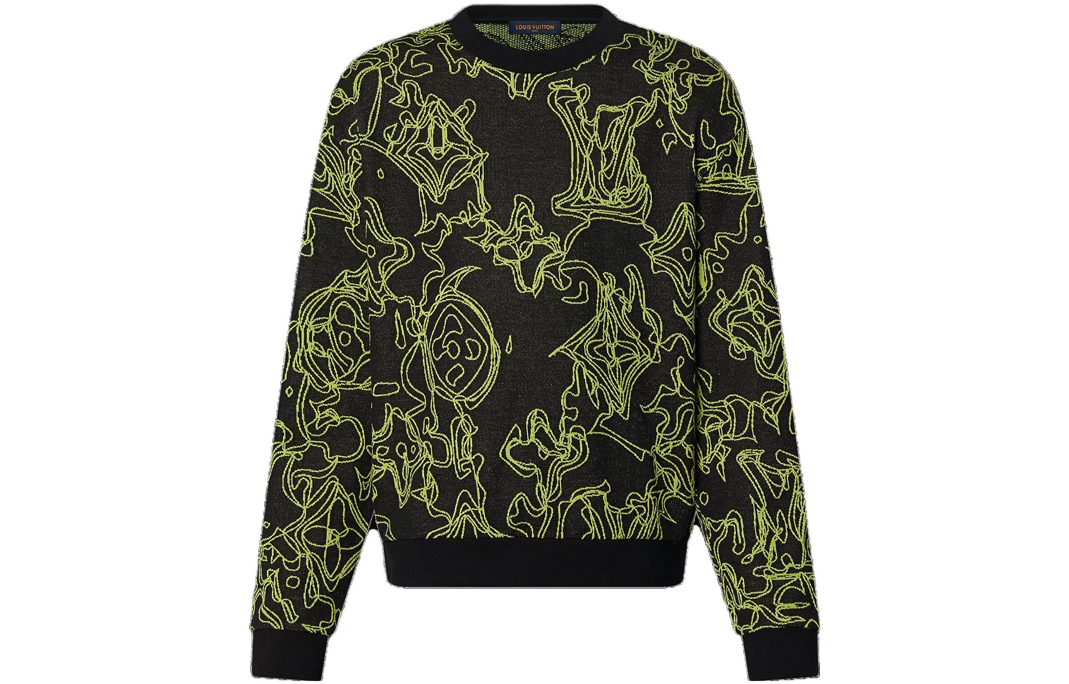 Louis Vuitton 2000s intarsia-knit sweater