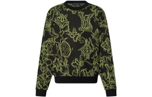 Louis Vuitton 2000s intarsia-knit sweater