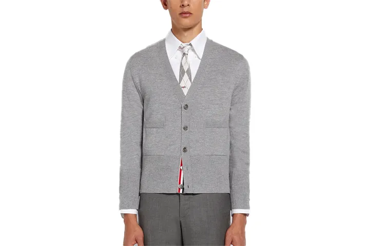 THOM BROWNE· SS22 Sweater Men's Gray