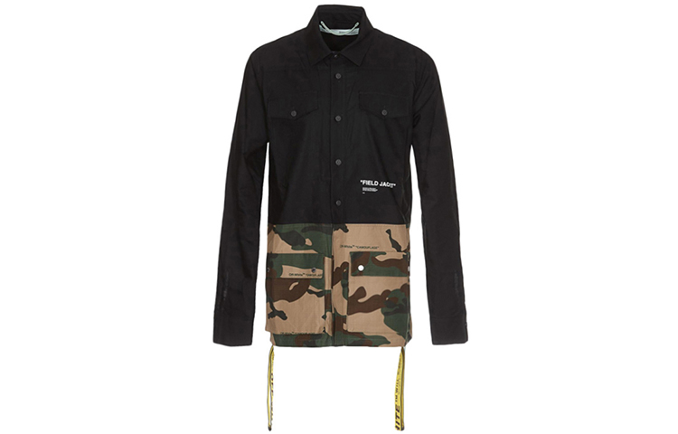 Мужская куртка OFF-WHITE SS19 (черная)