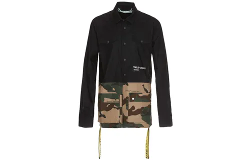 OFF WHITE SS19 Jackets Men's Square Collar Moderate Other