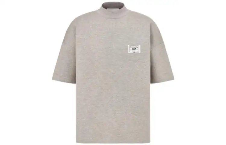 DIOR Quarterly New Products Sweaters Men's Gray Crew Neck Moderate Other