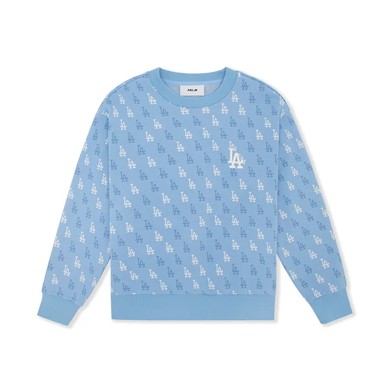 MLB Los Angeles Dodgers Sweatshirt Unisex Sky Blue