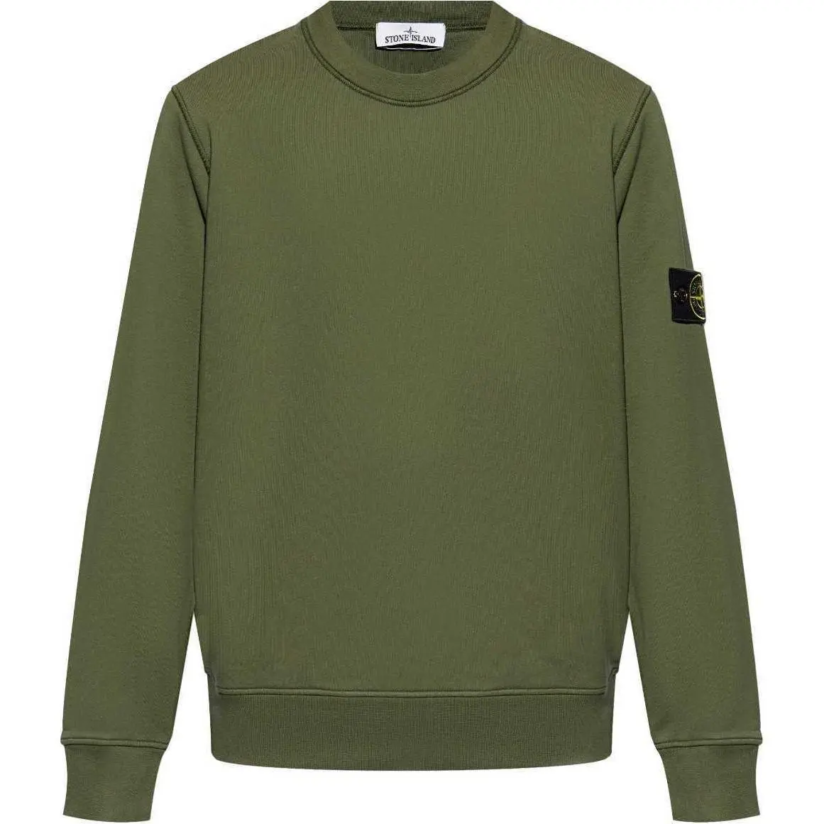 STONE ISLAND Compass-badge Cotton Sweatshirt